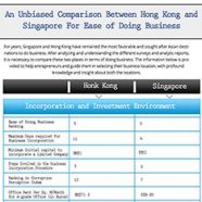 Definitive guide to registration Company Singapore Vs. Hong Kong